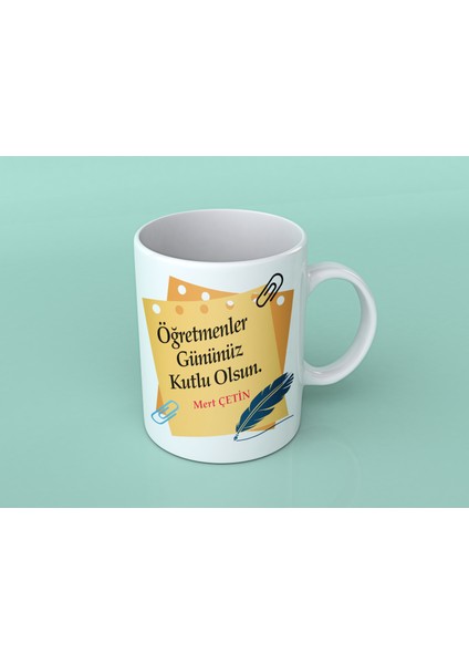 Öğretmenler Günü Hediyesi Kupa Bardak