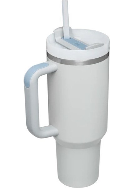 Büyük Kapasiteli Araba Buz Bardağı Saplı Termos Bardak (Yurt Dışından)