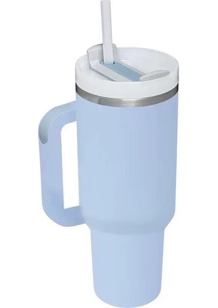 Büyük Kapasiteli Araba Buz Bardağı Saplı Termos Bardak (Yurt Dışından)