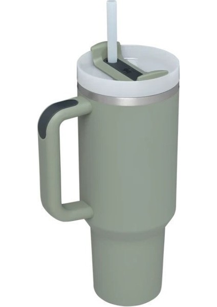 Büyük Kapasiteli Araba Buz Bardağı Saplı Termos Bardak (Yurt Dışından)