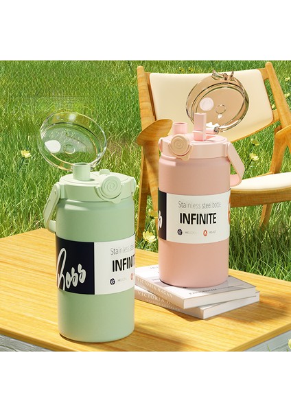 Açık Çift Içecek 316 Paslanmaz Çelik Vakum Yalıtımlı Taşınabilir Dağcılık Şişesi (Yurt Dışından) fiyatları