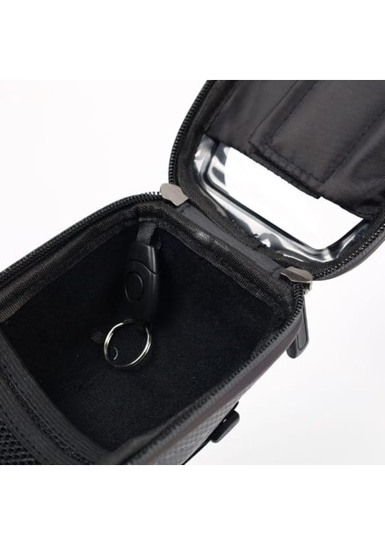 Bisiklet Eva Sert Kabuklu Su Geçirmez Kafa Çantası Dokunmatik Ekran Gidon Çantası (Yurt Dışından) fırsatları