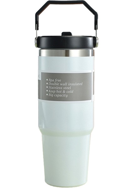 Taşınabilir Taşınabilir Saman Bardak Spor Açık Araba Yalıtımlı Buz Bardağı (Yurt Dışından)