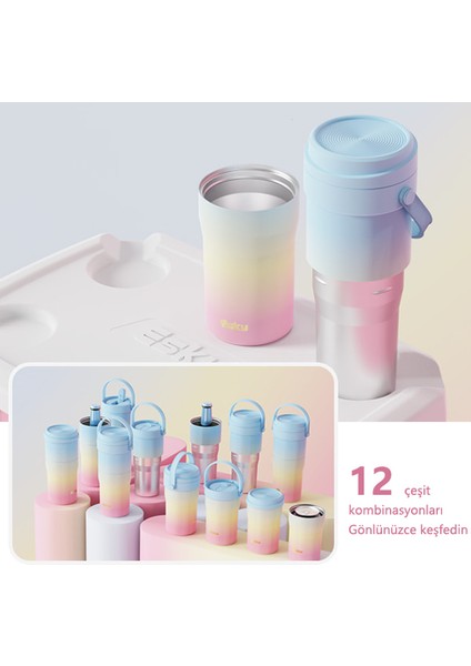 Yaratıcı Sihirli Çift Bardak Spor Açık Hasır Bardak 316 Termos Bardak (Yurt Dışından) fiyatları