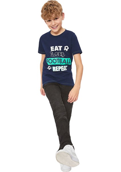 Eat Sleep Football Erkek Tshirt fiyatları