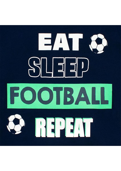 Eat Sleep Football Erkek Tshirt modelleri