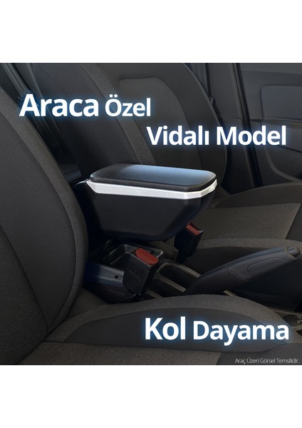 Ford Focus 2 Kol Dayama Kolçak Abs Vidalı Gri 2005-2011 A+Kalite