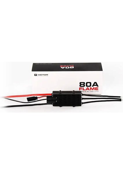 Flame 80A 12S V2.0 Esc Siyah