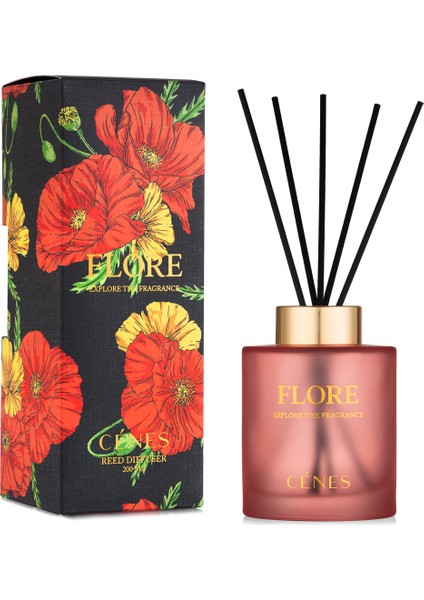 Flore Reed Diffuser 200 ml Çubuklu Oda Kokusu