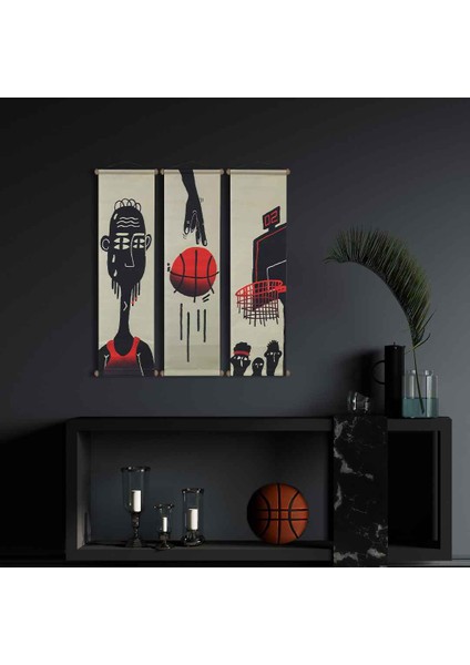 Countdown Kumaş Poster Set, Duvar Dekorasyonu, Özel Tasarım Duvar Halısı, Duvar Örtüsü