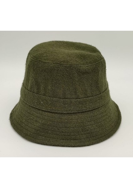 Unisex Kaşe Bucket Şapka