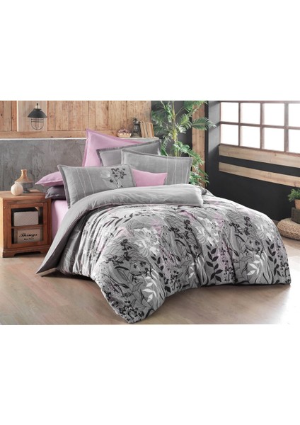 Ines Flanel Nevresim Takımı King Size V1-Gri fiyatları