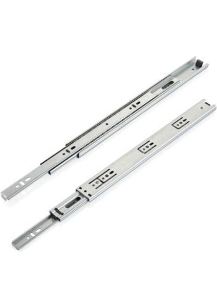 Frenli Teleskopik Bilyalı Ray (35 Mm) Kaplamalı Uzunluk 30 cm