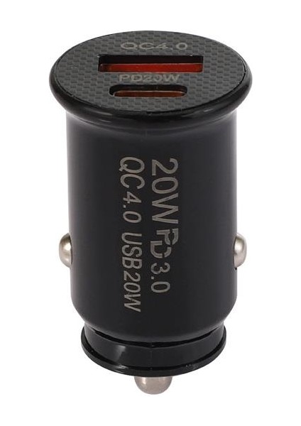 20W USB ve 20W Type-C Çıkışlı Araç Içi Çakmaklık Hızlı Şarj Başlığı Total 40W fiyatları