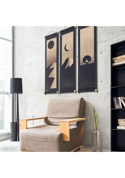 Destination Kumaş Poster Set, Duvar Dekorasyonu, Özel Tasarım Duvar Halısı, Duvar Örtüsü