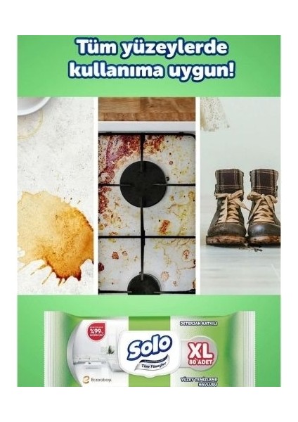 Xl Yüzey Temizleme Havlusu 80 Li X3