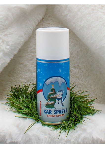 Yılbaşı 8 Şablonlu 150ML Kar Spreyi