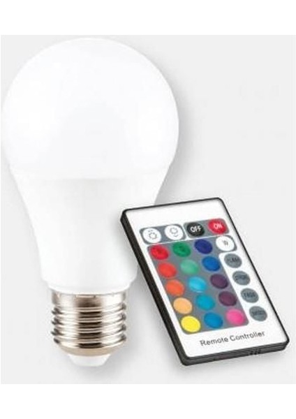 CT-4058 9 Watt Rgb Kumandalı Ampul Günışığı