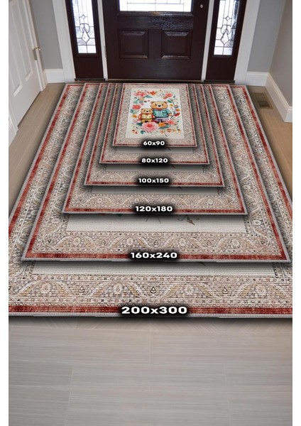 Çok Renkli Halı Dokulu Çocuk Odası Halısı Etnik Desenli Çocuk Halısı Çiçek Temalı Halı indirimleri