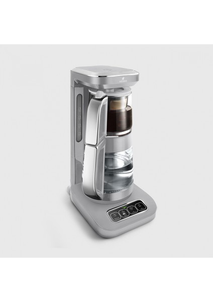 Robotea Pro 4 in 1 Konuşan Cam Çay Makinesi Cool Gray modelleri