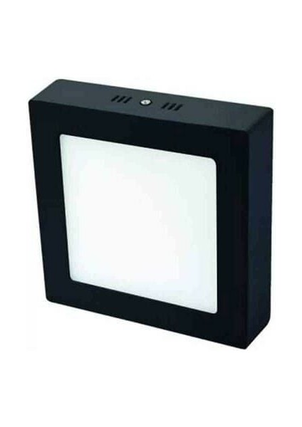 CT-5236 18 Watt Kare Sıva Üstü LED Panel Beyaz Metal Siyah Kasa fiyatları