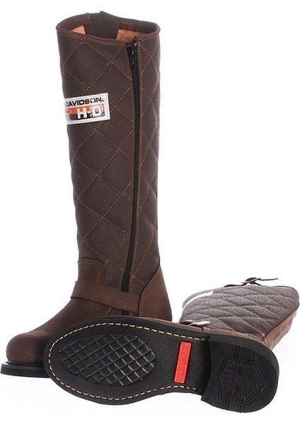 Laconia Hi Brown Kahve Nubuk Deri Kadın Çizme modelleri