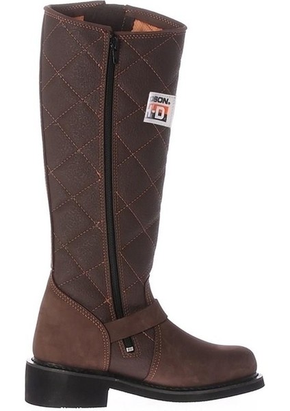 Laconia Hi Brown Kahve Nubuk Deri Kadın Çizme fırsatları