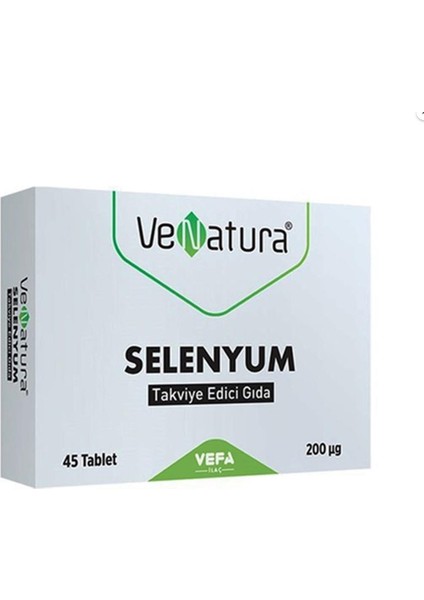 Selenyum Takviye Edici Gıda 45 Tablet
