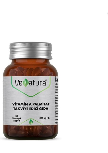 Vitamin A Palmitat 60 Yumuşak Kapsül