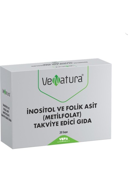 Inositol Ve Folik Asit (Metilfolat) 20 Saşe