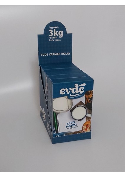 Evde Kolay Kefir Mayası 5'li 1 gr x 6 paket