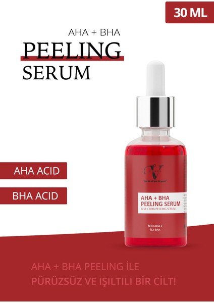 Aha Bha Cilt Tonu Eşitleyici Kırmızı Peeling Serum 30 ml