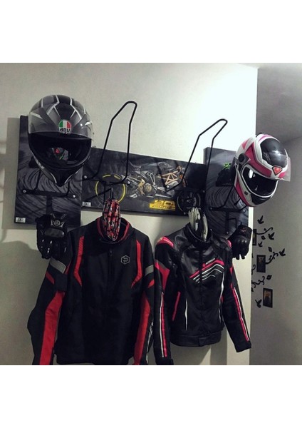 Motosiklet Kask Askısı, Motor Kask Askısı, Kask Askılığı DUCATIX2V1