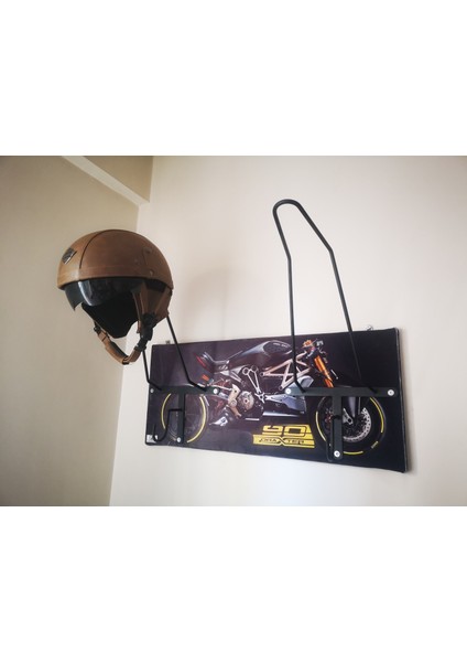 Motosiklet Kask Askısı, Motor Kask Askısı, Kask Askılığı DUCATIX2V1