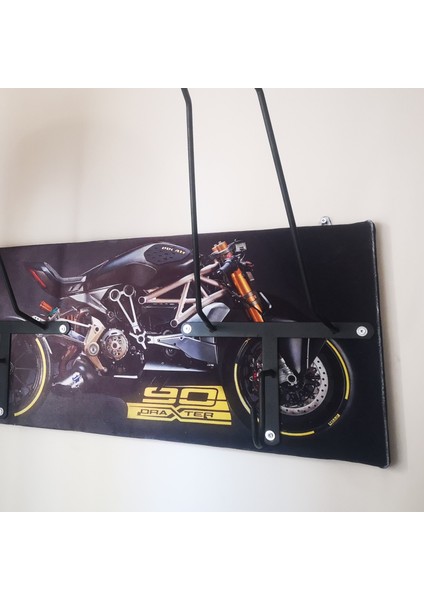 Motosiklet Kask Askısı, Motor Kask Askısı, Kask Askılığı DUCATIX2V1