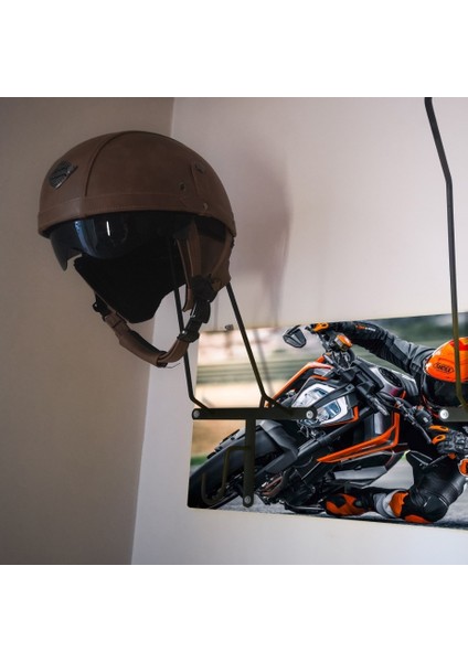 Motosiklet Kask Askısı, Motor Kask Askısı, Kask Askılığı KTMX2V1