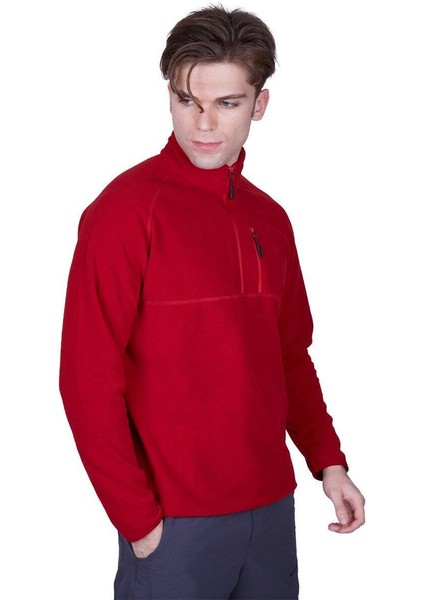 Gamma Yarım Fermuarlı Erkek Polar Bordo modelleri