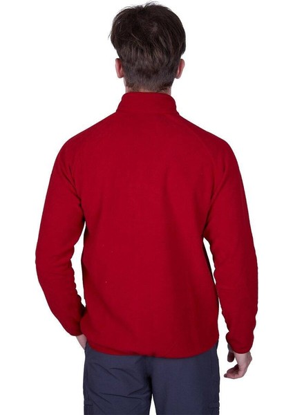 Gamma Yarım Fermuarlı Erkek Polar Bordo fırsatları