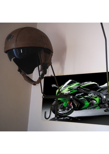 Motosiklet Kask Askısı, Motor Kask Askısı, Kask Askılığı KAWASAKIX2V6