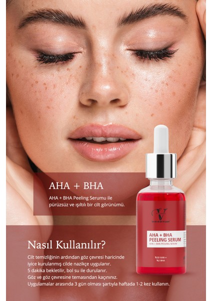 Aha Bha Cilt Tonu Eşitleyici Kırmızı Peeling Serum 30 ml