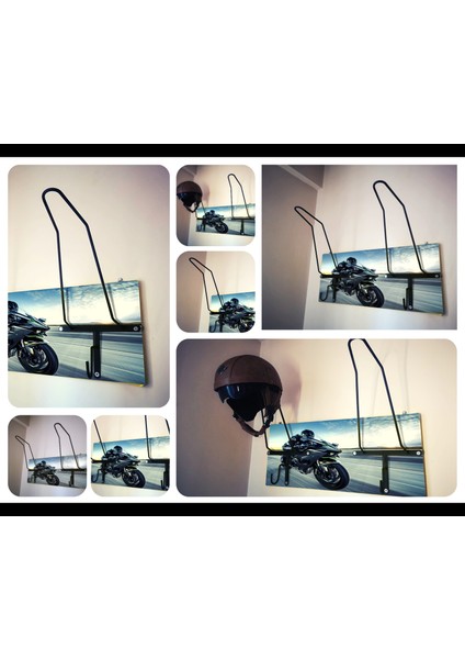 Motosiklet Kask Askısı, Motor Kask Askısı, Kask Askılığı KAWASAKIX2V1