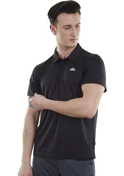 Horizons Ultra Dry Erkek Polo T-Shirt Siyah