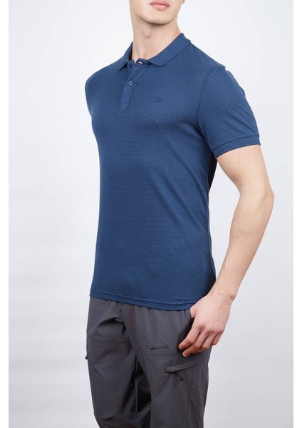 Roc Erkek Polo T-Shirt Indigo