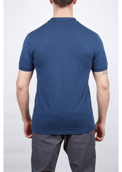 Roc Erkek Polo T-Shirt Indigo