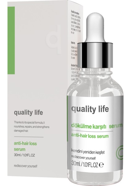 Quality Life Dökülme Karşıtı Serum