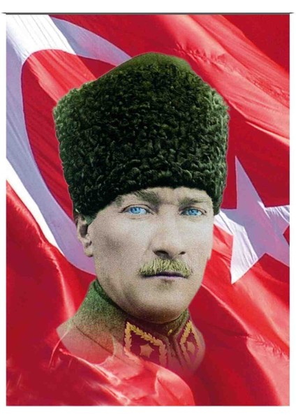 Atatürk Poster Bayrak