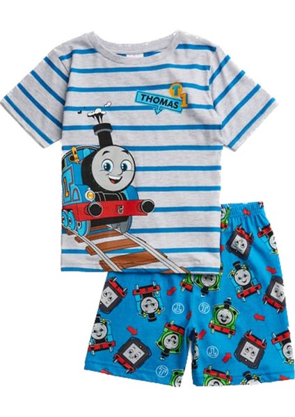 Thomas&friends Erkek Çocuk Alt Üst Şortlu Takım