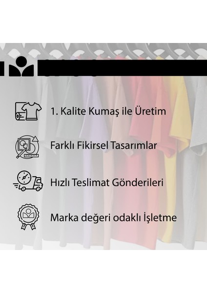 Çizgisel Shark Desenli Desen Baskılı Bisiklet Yaka 100% Pamuklu Tişört Siyah