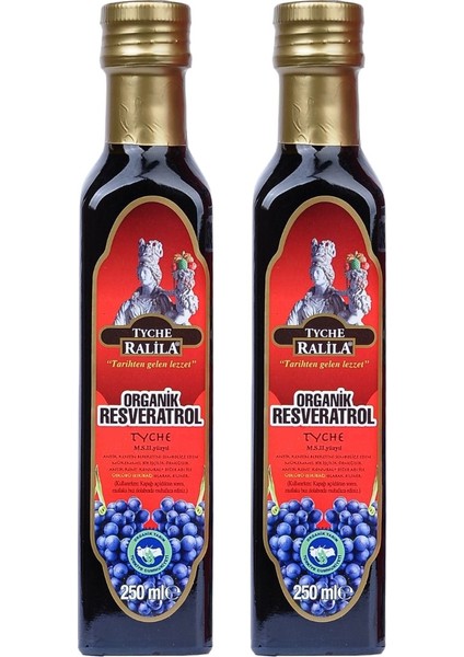 Organik Resveratrol 250 ml x 2 Adet