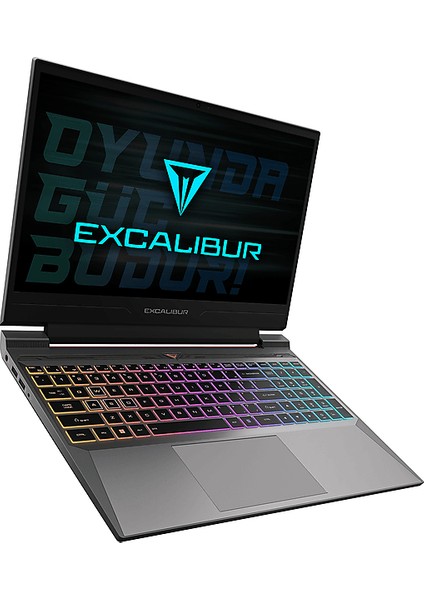 Excalibur G870.1245-BFB0P-B Intel Core i5-12450H 16GB RAM 1TB NVME SSD Gen4 8GB RTX4060 Windows 11 Gaming Laptop